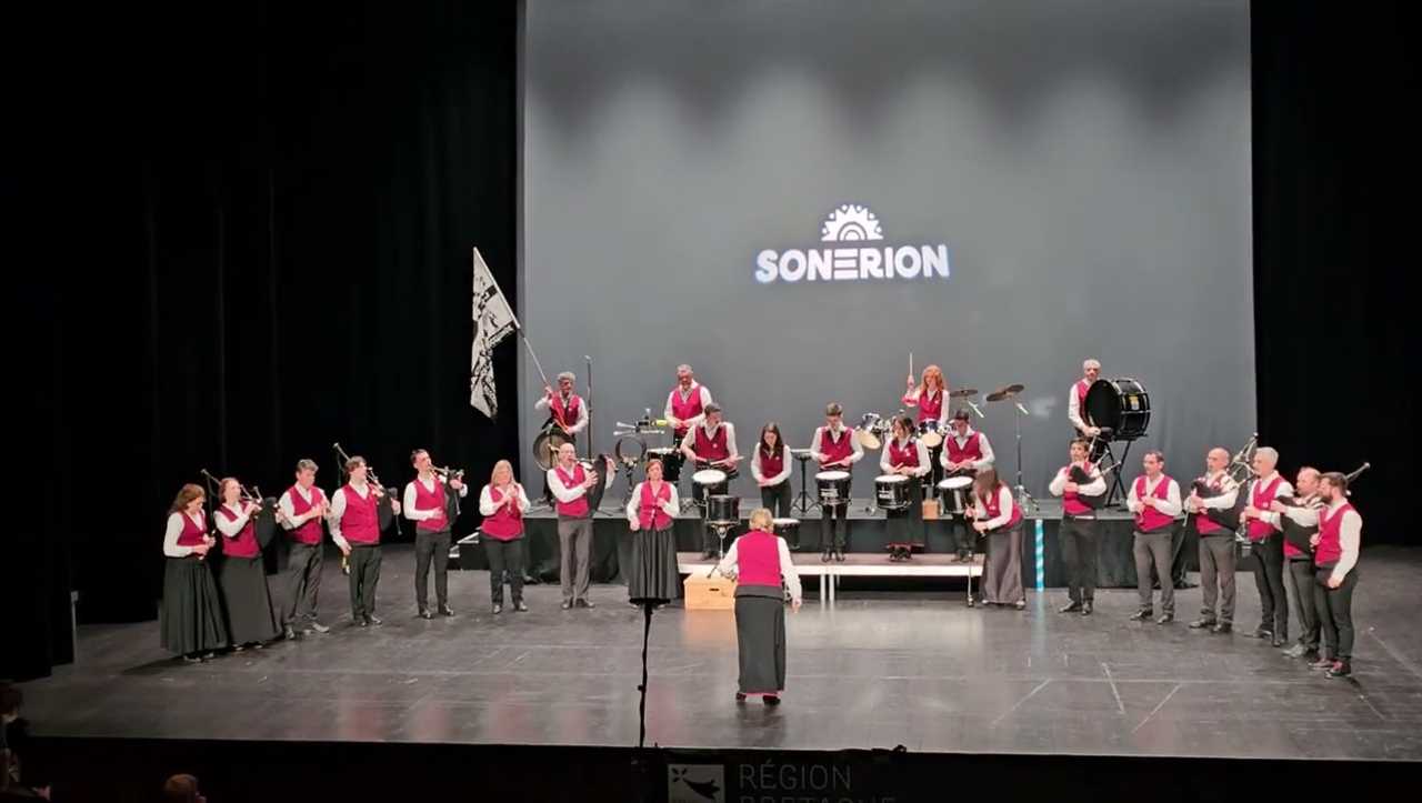 Bagad Men Ru - Concours Bagadou 2025 Vannes