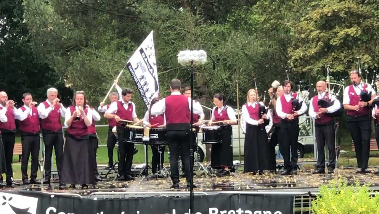 Bagad Men Ru - Concours Bagadou Saint-Malo 2023